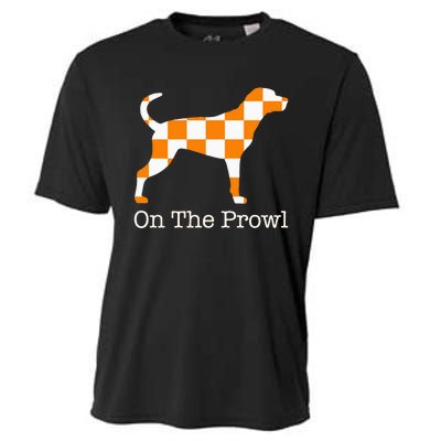 Tennessee Hound On The Prowl Vol Dog Knoxville Fan Game Gift Cooling Performance Crew T-Shirt