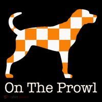 Tennessee Hound On The Prowl Vol Dog Knoxville Fan Game Gift Tall T-Shirt
