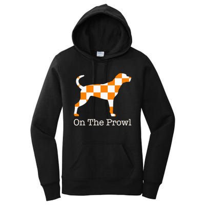 Tennessee Hound On The Prowl Vol Dog Knoxville Fan Game Gift Women's Pullover Hoodie