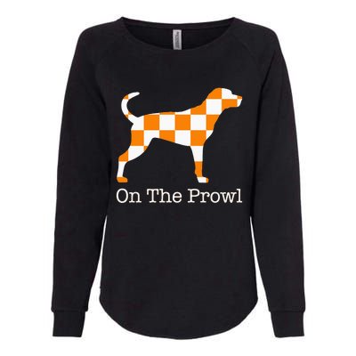 Tennessee Hound On The Prowl Vol Dog Knoxville Fan Game Gift Womens California Wash Sweatshirt