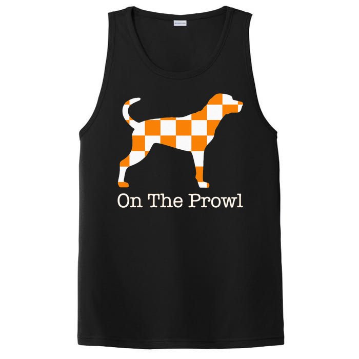 Tennessee Hound On The Prowl Vol Dog Knoxville Fan Game Gift PosiCharge Competitor Tank