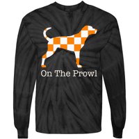 Tennessee Hound On The Prowl Vol Dog Knoxville Fan Game Gift Tie-Dye Long Sleeve Shirt