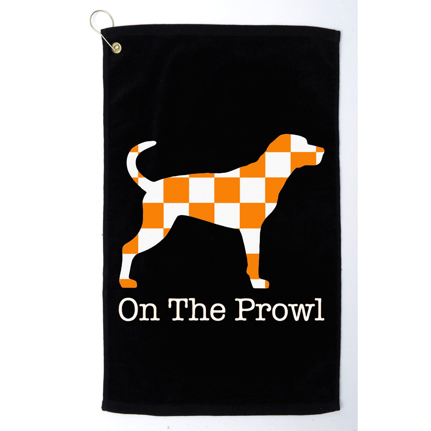 Tennessee Hound On The Prowl Vol Dog Knoxville Fan Game Gift Golf Towel