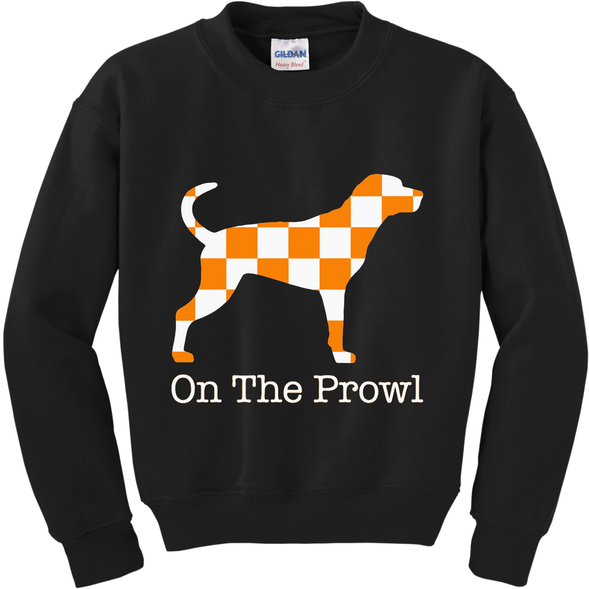 Tennessee Hound On The Prowl Vol Dog Knoxville Fan Game Gift Kids Sweatshirt