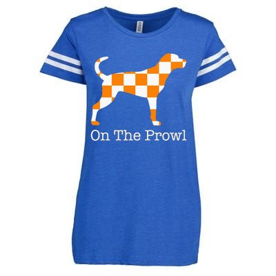 Tennessee Hound On The Prowl Vol Dog Knoxville Fan Game Gift Enza Ladies Jersey Football T-Shirt