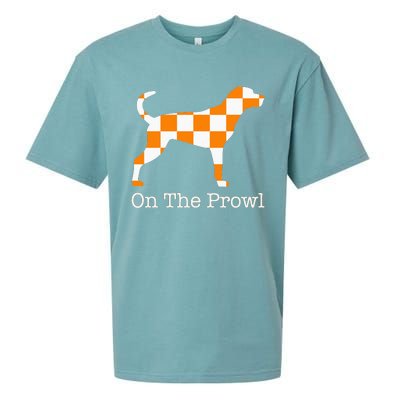 Tennessee Hound On The Prowl Vol Dog Knoxville Fan Game Gift Sueded Cloud Jersey T-Shirt