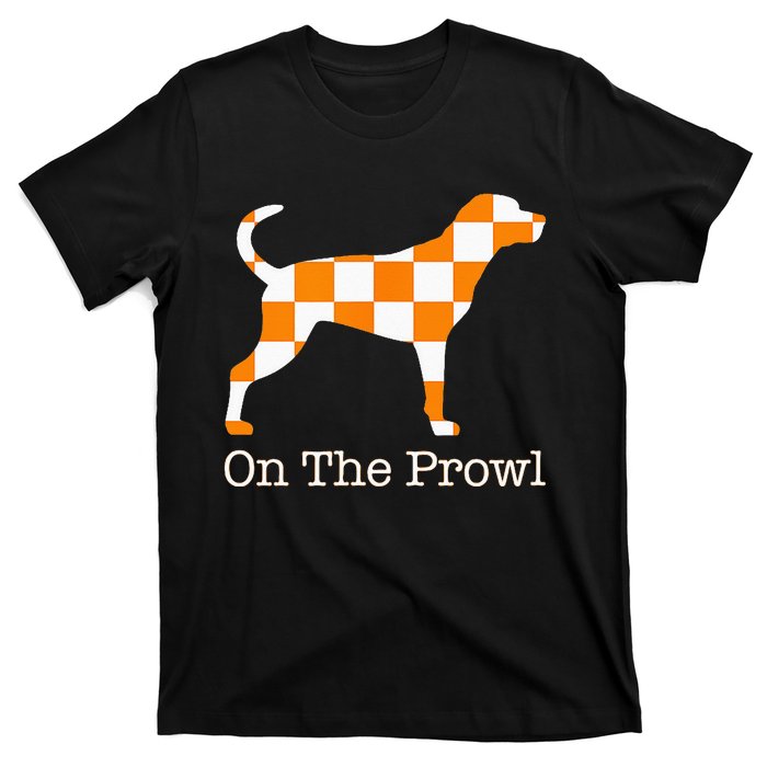 Tennessee Hound On The Prowl Vol Dog Knoxville Fan Game Gift T-Shirt