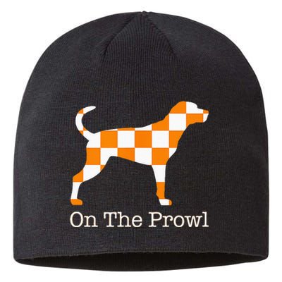 Tennessee Hound On The Prowl Vol Dog Knoxville Fan Game Gift Sustainable Beanie