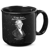 Thomas Jefferson Crap That's Due Tomorrow 15oz Campfire Ceramic Mug