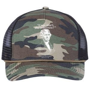 Thomas Jefferson Crap That's Due Tomorrow Retro Rope Trucker Hat Cap