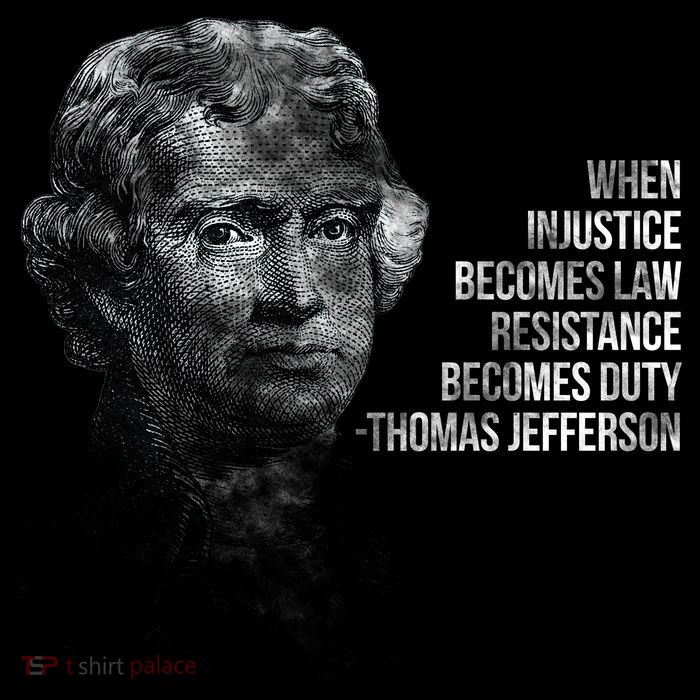 Thomas Jefferson Quote Impact Tech Backpack