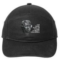 Thomas Jefferson Quote 7-Panel Snapback Hat