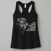 Thomas Jefferson Quote Womens Tank Top