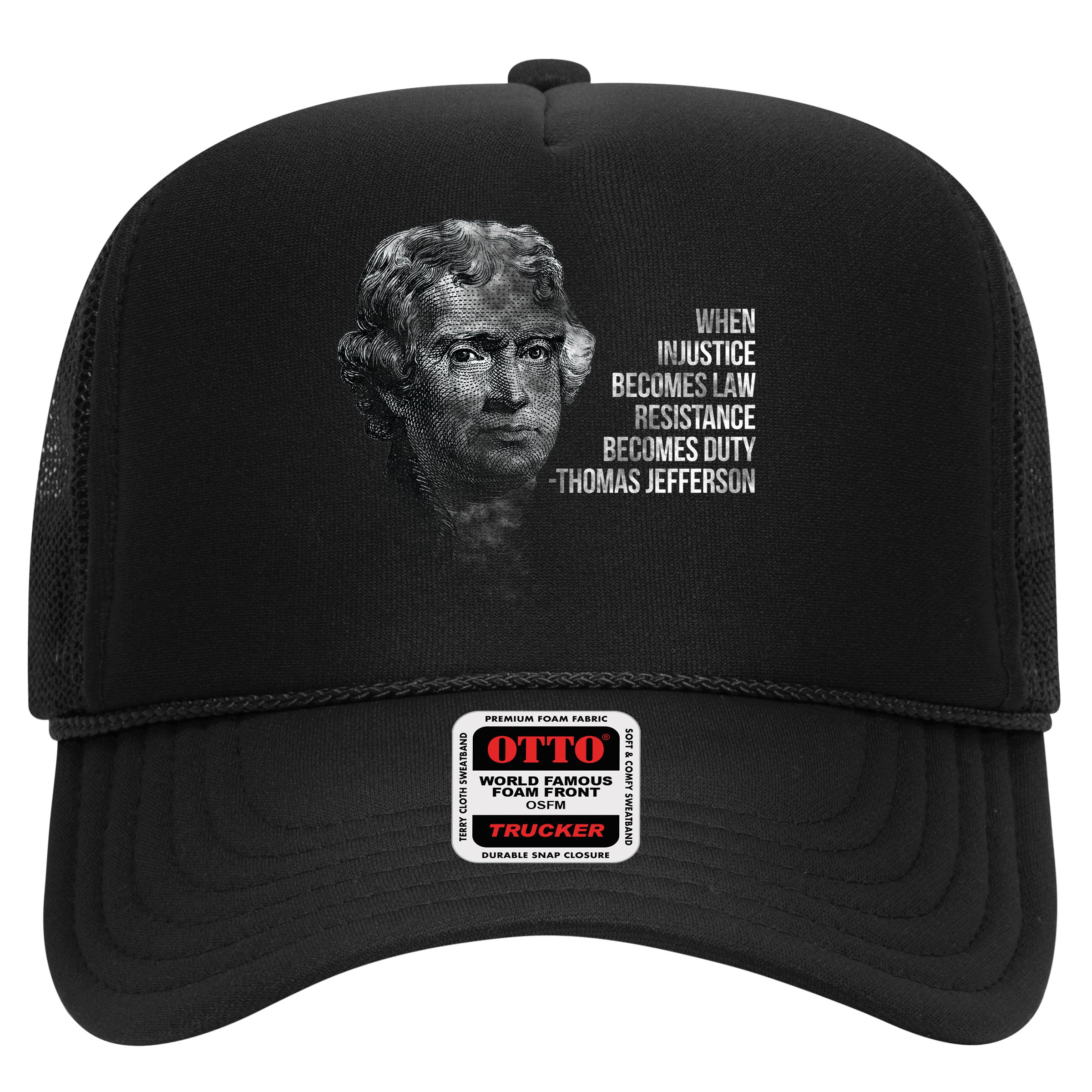 Thomas Jefferson Quote Hat