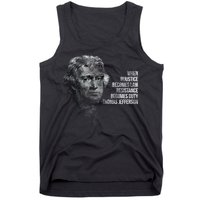 Thomas Jefferson Quote Tank Top