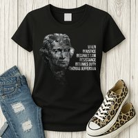 Thomas Jefferson Quote Womens T-Shirt