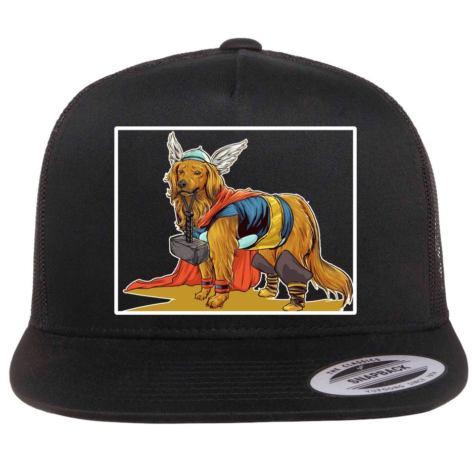 Thor Almighty Dog Flat Bill Trucker Hat
