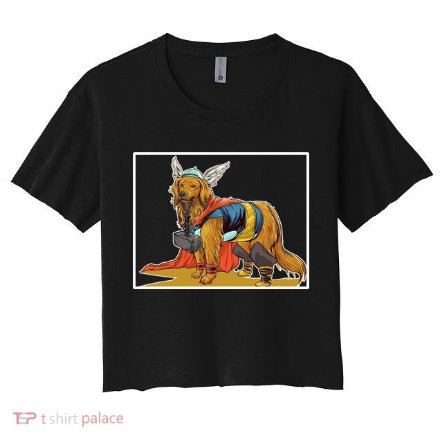 Thor Almighty Dog Crop Top