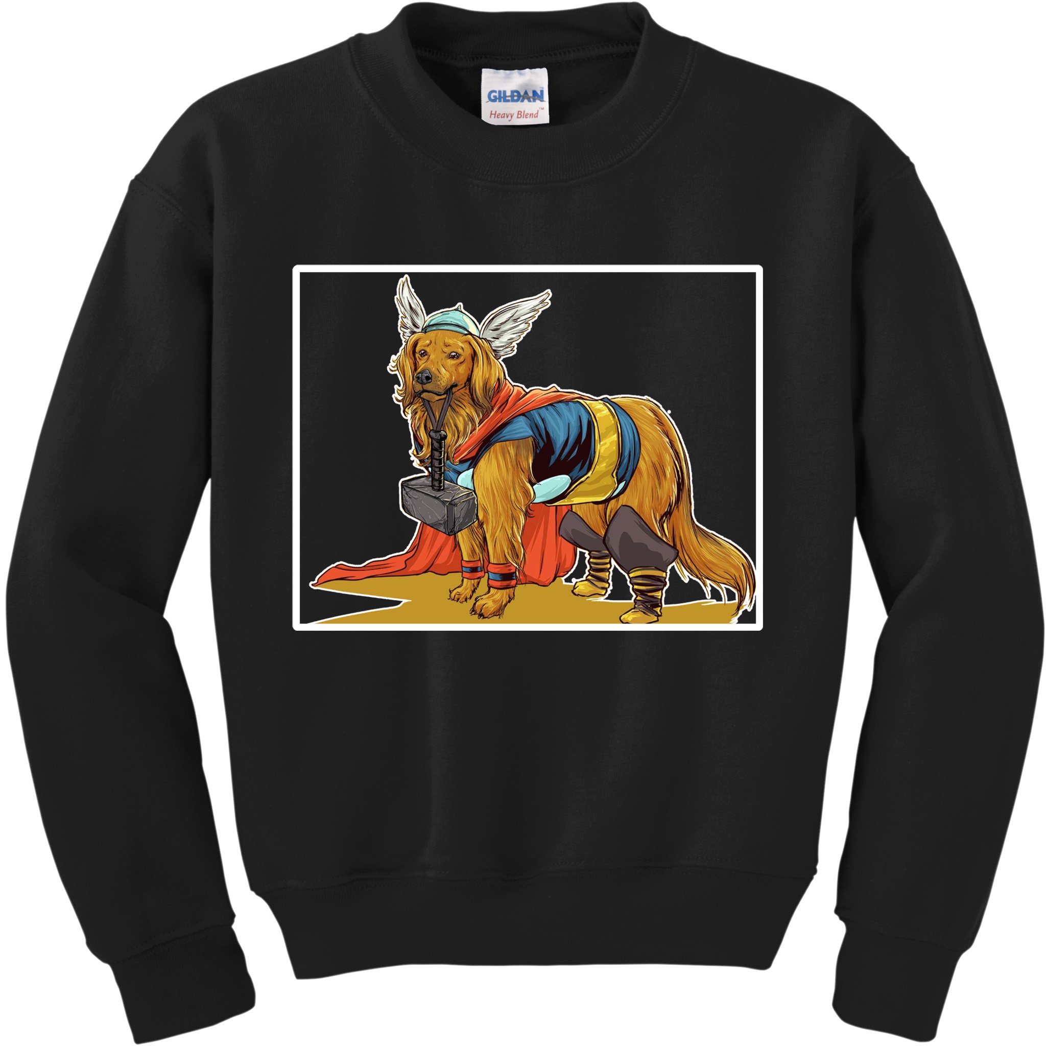 Thor Almighty Dog Kids Sweatshirt