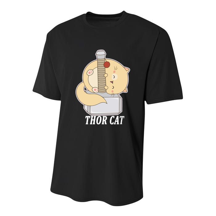 Thor Cat Youth Performance Sprint T-Shirt