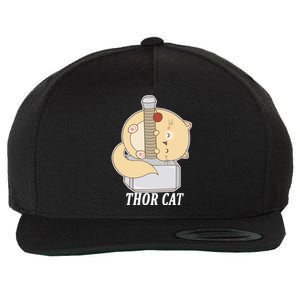 Thor Cat Wool Snapback Cap