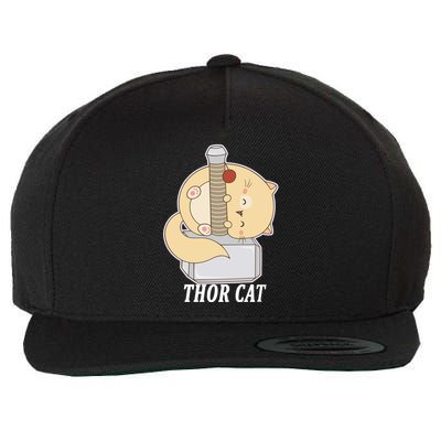 Thor Cat Wool Snapback Cap