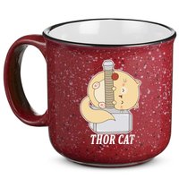 Thor Cat 15oz Campfire Ceramic Mug