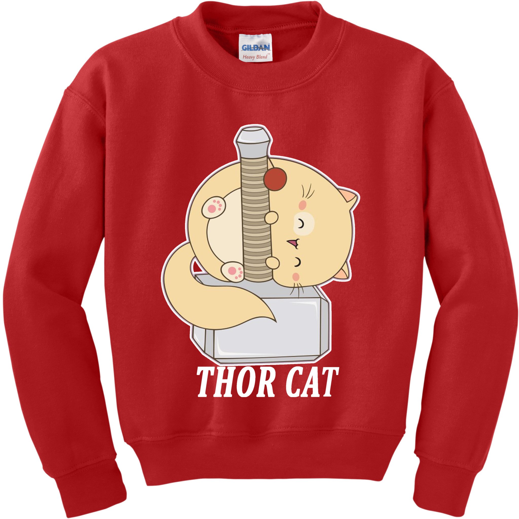 Thor Cat Kids Sweatshirt