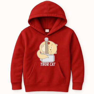 Thor Cat Kids Hoodie