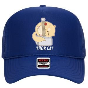 Thor Cat High Crown Mesh Back Trucker Hat