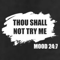 Thou Shall Not Try Me 12oz Stainless Steel Coffee Mug