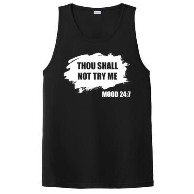 Thou Shall Not Try Me PosiCharge Competitor Tank