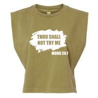 Thou Shall Not Try Me Garment-Dyed Women's Muscle Tee