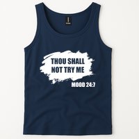 Thou Shall Not Try Me Tank Top