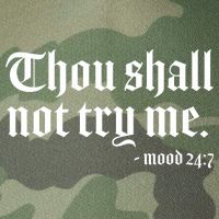 Thou Shall Not Try Me Mood 24:7  Legacy Tie Dye Trucker Hat