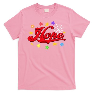 The Hope Personalized Name Flowers On Stage Stars  T-Shirt