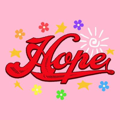 The Hope Personalized Name Flowers On Stage Stars  T-Shirt