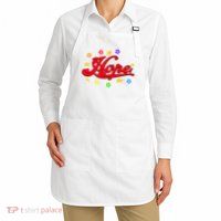 The Hope Personalized Name Flowers On Stage Stars  Apron