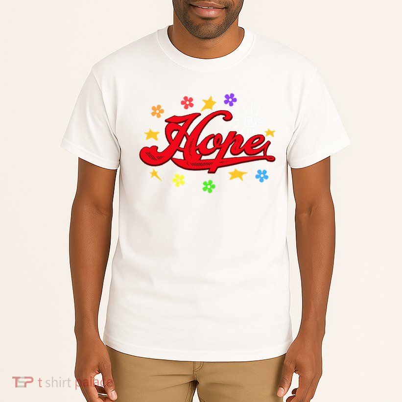 The Hope Personalized Name Flowers On Stage Stars  Tall T-Shirt