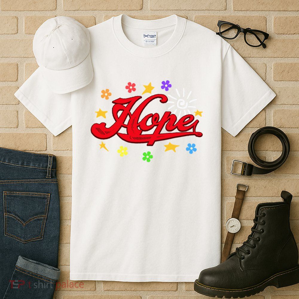 The Hope Personalized Name Flowers On Stage Stars  Tall T-Shirt