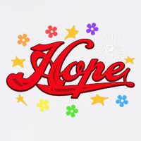 The Hope Personalized Name Flowers On Stage Stars  Mug