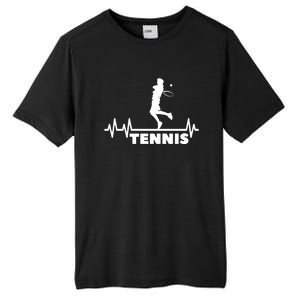 Tennis Heartbeat Pulse Tennis Player Athlete Tall Fusion ChromaSoft Performance T-Shirt