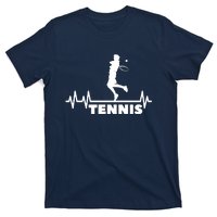 Tennis Heartbeat Pulse Tennis Player Athlete T-Shirt