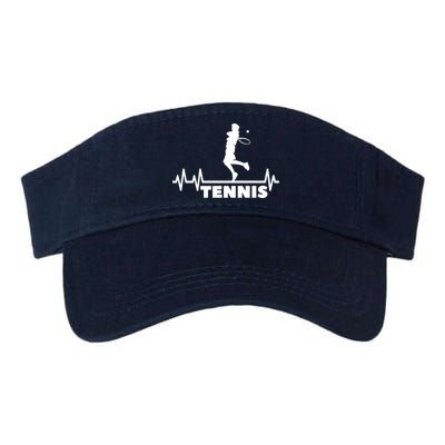 Tennis Heartbeat Pulse Tennis Player Athlete Visor
