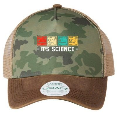 Texas HoldEm Poker ItS Science Funny Poker Player Legacy Tie Dye Trucker Hat