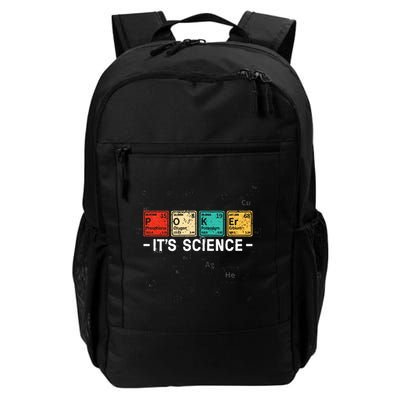 Texas HoldEm Poker ItS Science Funny Poker Player Daily Commute Backpack