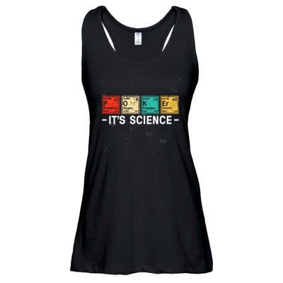 Texas HoldEm Poker ItS Science Funny Poker Player Ladies Essential Flowy Tank