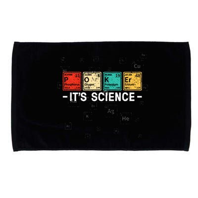 Texas HoldEm Poker ItS Science Funny Poker Player Microfiber Hand Towel