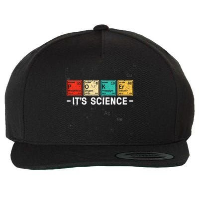 Texas HoldEm Poker ItS Science Funny Poker Player Wool Snapback Cap