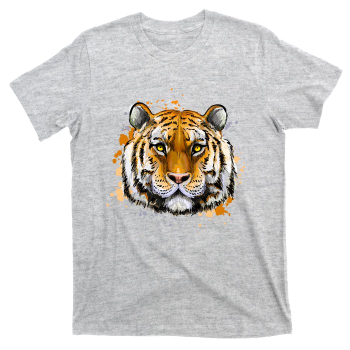 Tiger Head Portrait T-Shirt